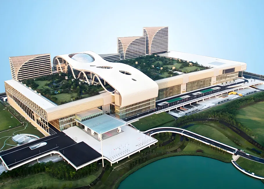 The main venue of the G20 Summit in Hangzhou